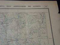 1898 CARTA DOS ARREDORES DE LISBOA 17