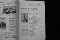 1938 NOVEMBER AVOCATIONS MAGAZINE - A.B. FROST COVER - K 2910