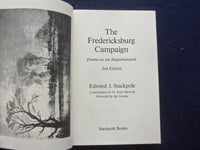 1988-91 FREDERICKSBURG-CHANCELLORSVILLE 2 SOFTCOVER BOOKS -E. STACKPOLE- KD 8195