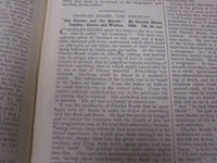 1909 SATURDAY REVIEW 2 BOUND VOLUMES - COMPLETE YR- PUBLISHED IN LONDON - R 1093