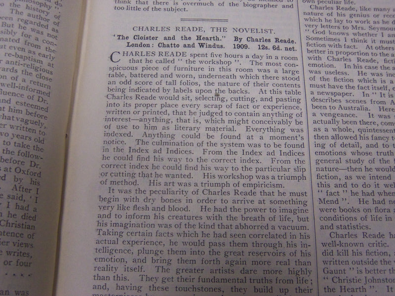 1909 SATURDAY REVIEW 2 BOUND VOLUMES - COMPLETE YR- PUBLISHED IN LONDON - R 1093