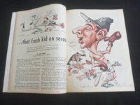1953 MARCH INSIDE BASEBALL MAGAZINE - ROBIN ROBERTS - ENOS SLAUGHTER - J 7697
