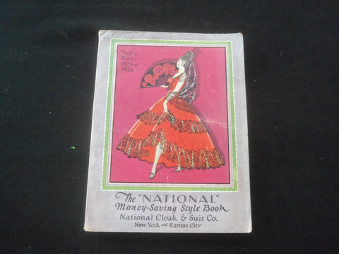 1925-1926 FALL & WINTER NATIONAL CLOAK & SUIT CO. CATALOG-NY & KANSAS CITY-R 94G