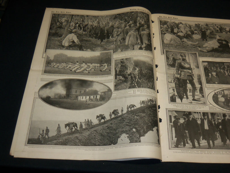 1916 JANUARY 2 NEW YORK TIMES ROTO PICTURE SECTION - CAPTAIN RODMAN - NT 8978