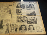 1941 AUGUST 20 CLEVELAND NEWS NEWSPAPER - STRIKE HALTS DETROIT TROLLEY - NT 7414