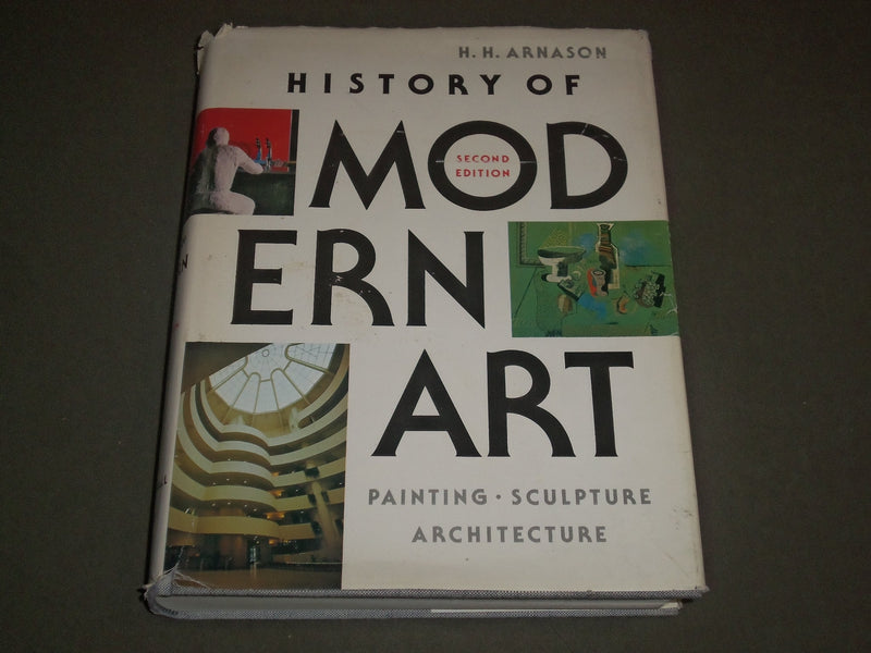 1984 HISTORY OF MODERN ART BY A. A. ARNASON BOOK - SECOND EDN 7TH PRINT - I 1278