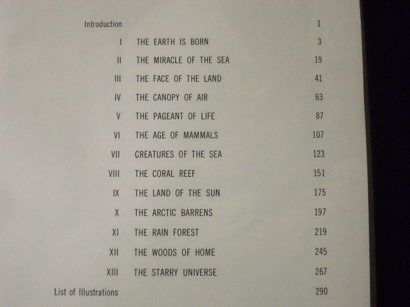 1955 THE WORLD WE LIVE IN BOOK BY TIME INC. - NICE COLOR FOLD OUTS - KD 2206