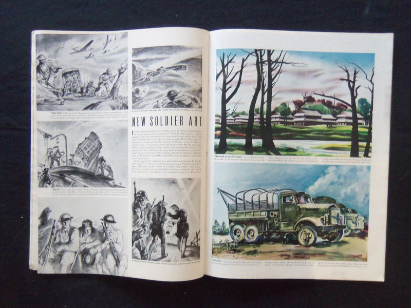 1942 FEBRUARY 9 LIFE MAGAZINE - VERSAILLES NIGHTCLUB CHORUS IN NEW YORK - L 273