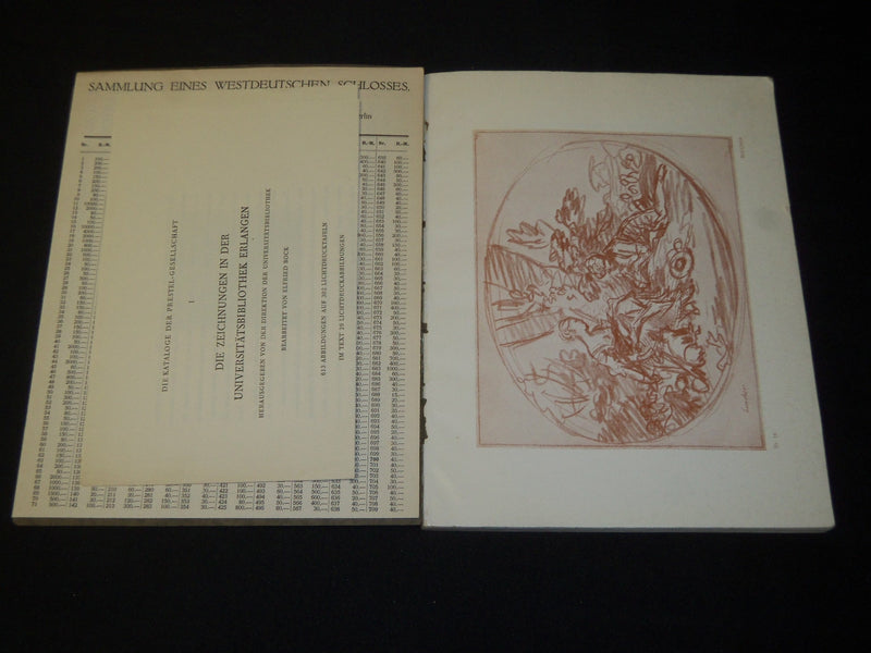 1929 SAMMLUNG EINES WESTDEUTSCHEN SCHLOSSES - KUNSTAUKTION - KD 5854