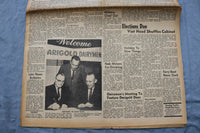 1966 FEB 21 THE DAILY CHRONICLE NEWSPAPER - DEGAULLE, TROOP CONTROL - NP 8497