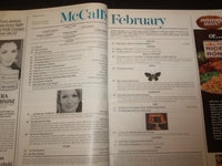 1968 FEBRUARY MCCALL'S MAGAZINE - CANDICE BERGEN COVER, STORIES & ADS - ST 6332