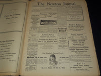 1866-1921 NEWTON JOURNAL NEWSPAPER 55TH ANNIVERSARY NUMBER - MASS - NP 1426A