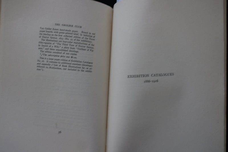 1917 LIST OF PUBLICATIONS AND EXHIBITION CATALOGUES 1884-1916 -SOFTCOVER- K 2235