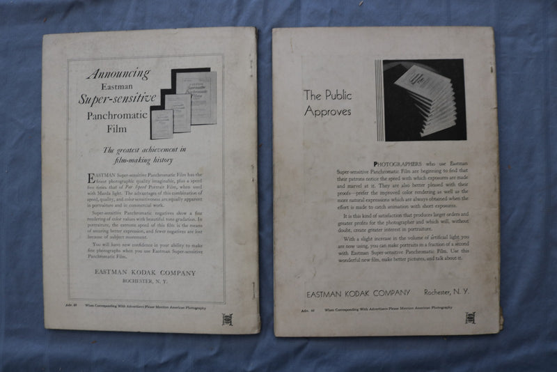 1915-1931 AMERICAN PHOTOGRAPHY MAGAZINE - LOT OF 10 - O 3835