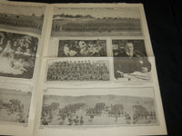 1915 AUGUST 8 NEW YORK TIMES PICTURE SECTION - BATTLESHIP CONNECTICUT - NP 5488