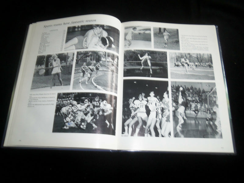 1986 ATODNEM MENDOTA HIGH SCHOOL YEARBOOK - MENDOTA, ILLINOIS - YB 2533