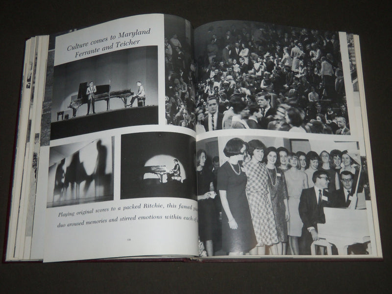 1966 TERRAPIN UNIVERSITY OF MARYLAND COLLEGE YEARBOOK - GREAT PHOTOS - YB 1176