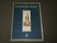 1912 DEUTSCHE DOME DES MITTELALTERS GERMAN BOOK BY WILHELM PINDER - J 3676