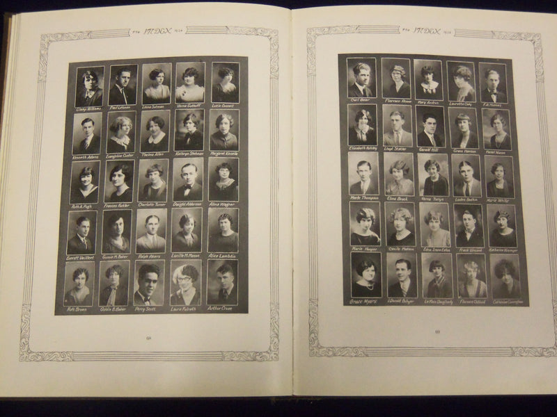 1926 THE INDEX ILLINOIS STATE UNIVERSITY YEARBOOK VOL. 36 - NORMAL IL - YB 258