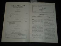 1941-1942 NEW HAVEN SYMPHONY ORCHESTRA FIRST CONCERT PROGRAM - J 5465
