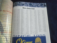 2000 SEPTEMBER 2 FOOTBALL PROGRAM - UNIV NOTRE DAME VS TEXAS A&M UNIV - SP 1213L