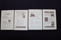 1987 THE SWANEE REVIEW MAGAZINE - COMPLETE YEAR - LOT OF 4 - O 3304