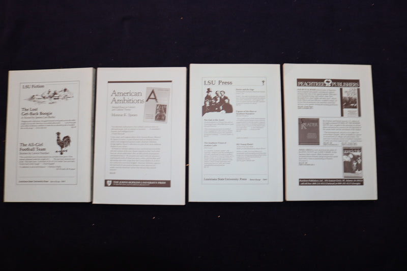 1987 THE SWANEE REVIEW MAGAZINE - COMPLETE YEAR - LOT OF 4 - O 3304