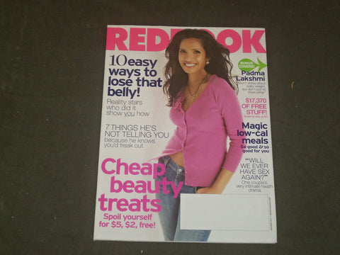 2011 JANUARY REDBOOK MAGAZINE - PADMA LAKSHMI (1 OF 3) COVER - B 1554