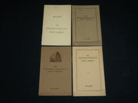 1919-1945 THE HARTFORD - CONNECTICUT TRUST COMPANY BY-LAWS LOT OF 4 - J 6536