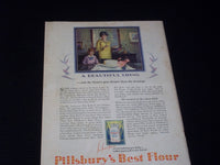 1929 FEBRUARY PEOPLE'S HOME JOURNAL MAGAZINE NICE FRONT COVER & FASHION - E 3762