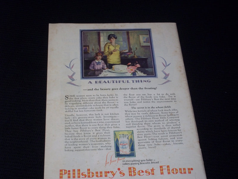 1929 FEBRUARY PEOPLE'S HOME JOURNAL MAGAZINE NICE FRONT COVER & FASHION - E 3762