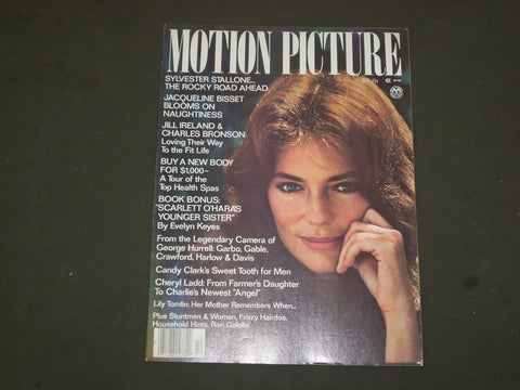 1977 OCTOBER MOTION PICTURE MAGAZINE - JACQUELINE BISSET COVER - M 269