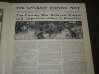 1902 FEBRUARY 8 THE SATURDAY EVENING POST MAGAZINE - ILLUSTRATED COVER- SP 1028