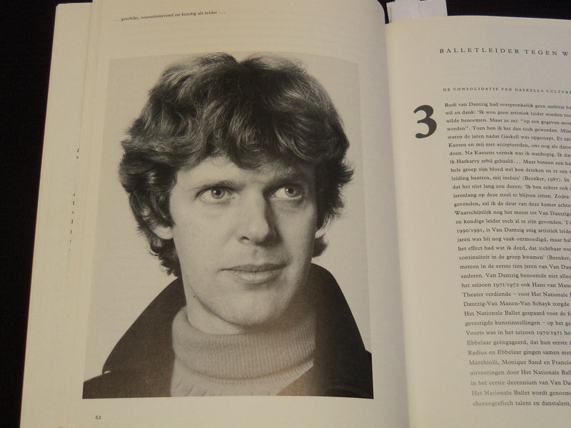 1991 EEN OMSTREDEN IDEALIST IN HET BALLET SOFTCOVER BOOK VAN DANTZIG - KD 5981S