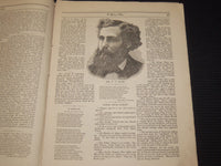 1877 THE FOLIO MAGAZINE LOT OF 6 ISSUES - BOSTON - O 2922G