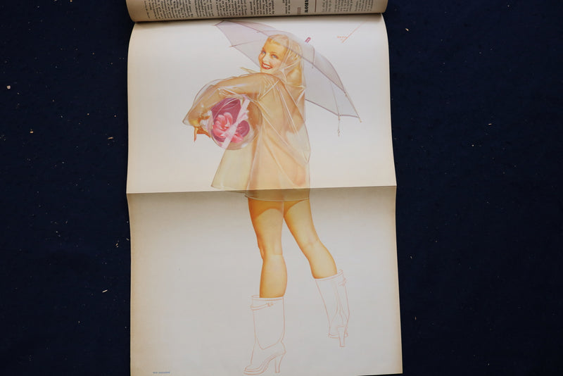 1946 APRIL TRUE, MAN'S MAGAZINE - GEORGE PETTY PIN-UP - E 12984