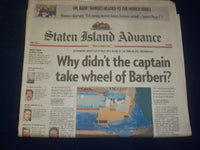 2003 OCT 17 STATEN ISLAND ADVANCE NEWSPAPER-S.I. FERRY INVESTIGATION - NP 4214