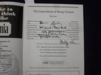 1994 THE IMPORTANCE OF BEING EARNEST- MUNSON HICKS + 5 OTHER SIGNATURES - J 9705