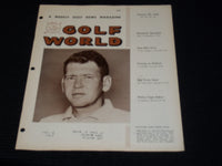 1965 JANUARY 22 GOLF WORLD MAGAZINE - WES ELLIS JR. FRONT COVER - E 7313