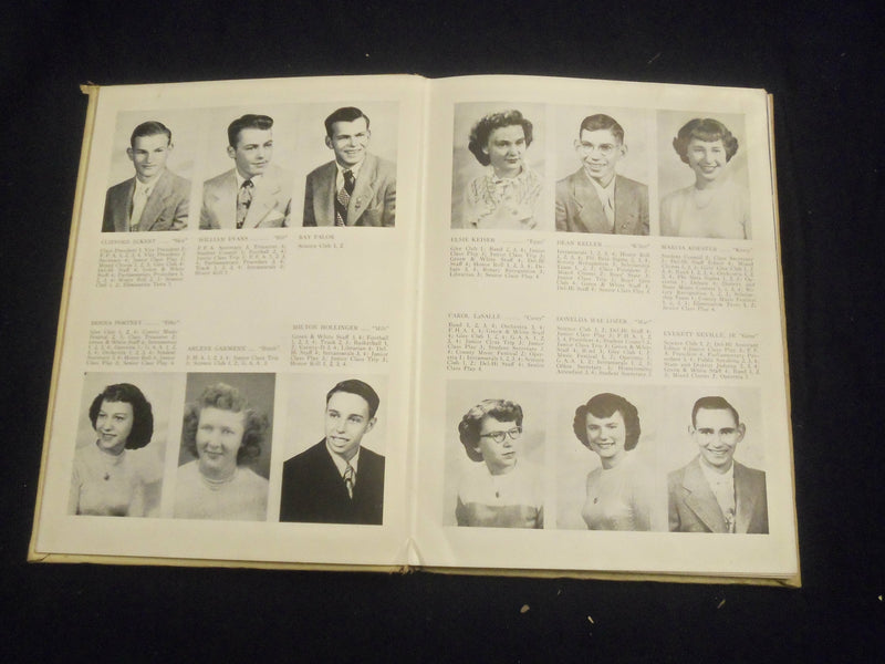 1950 THE DEL-HI DELTA HIGH SCHOOL YEARBOOK - DELTA, OHIO - YB 2750