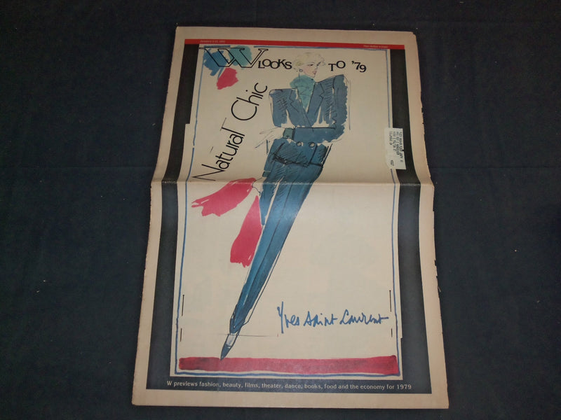 1979 JANUARY 5-12 W MAGAZINE - GREAT STORIES, PHOTOS & ADS - NP 3352