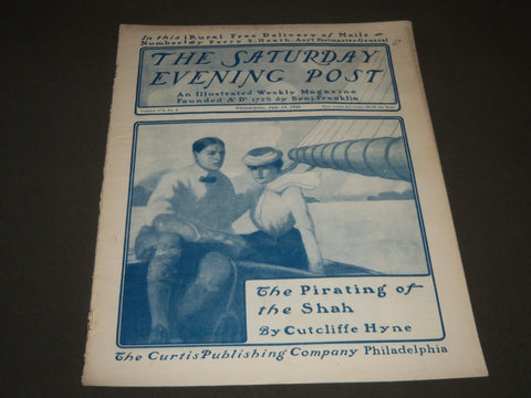 1900 JULY 14 THE SATURDAY EVENING POST MAGAZINE - ILLUSTRATED COVER - SP 592