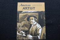 1956 NOVEMBER AMERICAN ARTIST MAGAZINE - REMBRANDT, AGED FIFTY COVER - SP 4186I