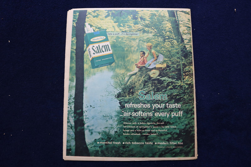 1962 JUNE 24 PARADE MAGAZINE - HORST BUCHHOLZ & WIFE COVER - E 22382