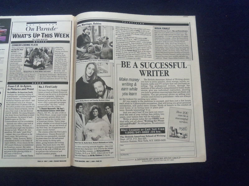 1989 MAY 7 SUNDAY INDEPENDENT PARADE MAGAZINE-WILKES-BARRE-DANNY DEVITO- NP 6209