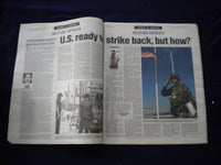 2001 SEPTEMBER 13 CHICAGO SUN-TIMES NEWSPAPER -WE'RE HUNTING THEM DOWN - NP 5941