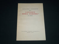 1969 GALLERIA DORIA PAMPHILJ IN ROMA CATALOGO - ITALIAN - NICE PLATES - J 3989
