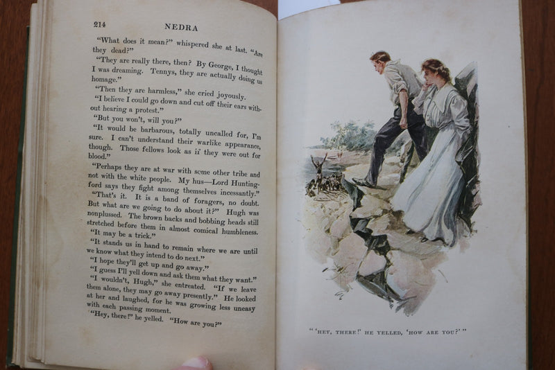 1905 NEDRA BY GEORGE BARR MCCUTCHEON - HARRISON FISHER ILLUSTRARTIONS - KD 9604