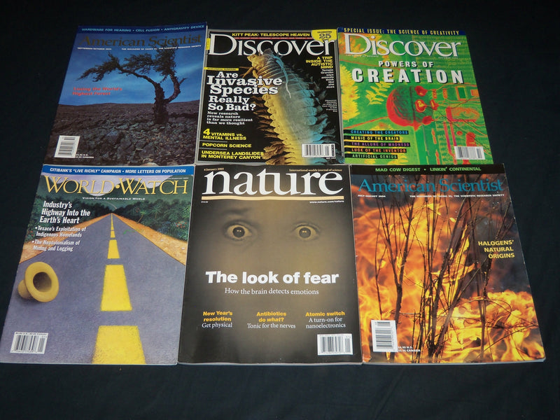 1996-2006 ASSORTED SCIENCE MAGAZINE LOT OF 22 - GREAT COVERS - O 2995B
