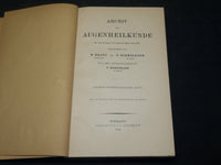 1894-1907 ARCHIV FUR AUGENHEILKUNDE KNAPP SCHWEIGGER VOLUME LOT OF 28 - R 372